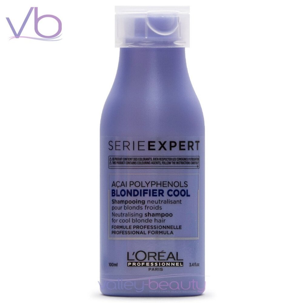 L’Oreal Professionnel Serie Expert Blondifier Cool Shampoo, 3.4fl.oz.
